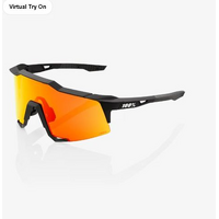 100% 'Speedcraft' Sunglasses - Soft Tact Black