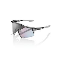 100% 'Speedcraft' Sunglasses - Polished Translucent Grey