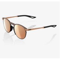 100% 'Legere Round' Sunglasses - Matte Copper