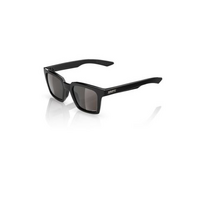 100% 'Erba' Sunglasses - Polished Black
