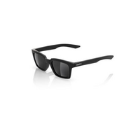 100% 'Erba' Sunglasses - Soft Tact Black