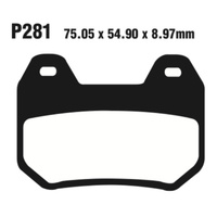 Premier Brake Pads - P Organic Standard