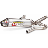 CRF450R 09-10 T4 SILENCER | REMOVABLE END CAP, QUIET CORE INCLUDED