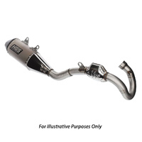 HGS Suzuki Complete Stainless Steel Carbon Exhaust System RM-Z 450 2018-2024