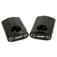 RHK Universal 1 1/8 Rubber M10 Bolt 60mm Black (RHKBMK-10) Handlebar Mount
