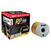 Race Performance Motorcycle Oil Filter - RP681
