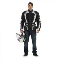 RST Mens Tundra Vented Textile Jacket - Black/Silver