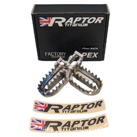 Raptor Titanium Stark Varg Apex Footpegs