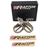 Raptor Titanium TM Apex Footpegs
