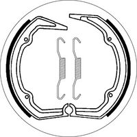 SBS 2141 BRAKE SHOES | WITH SPRINGS