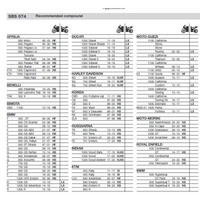 SBS 674H.LS REAR PADS | SINTER STREET AMERICAN V-TWIN