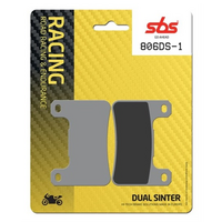 SBS 806DS-1 FRONT PADS | DUAL SINTER RACE DRC (FOR RACE USE ONLY)