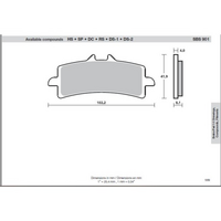 SBS 901HS FRONT PADS | SINTER STREET