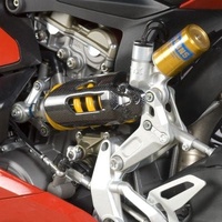R&G Carbon Shock Absorber Cover, Ducati V2 Panigale