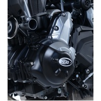 Slash Cut' Engine Case Cover, LH,Z650 / Ninja 650 '17- (Black)