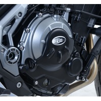 Slash Cut' Engine Case Cover, RH,Z650 / Ninja 650 '17- (Black)
