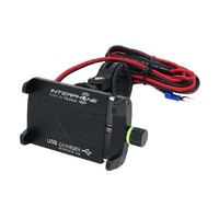 Interphone Motocradle Alu With USB Holder & Mount