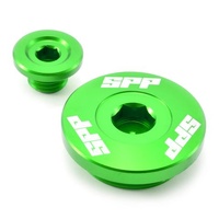 SPP Engine Plug Kawasaki KX250-450/F Klx450 Green