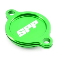 SPP Oil Filter Cover Kawasaki KX250F 05-18 Green