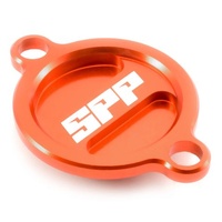 SPP Oil Filter Cover Various KTM Husqvarna 250-530 Orange