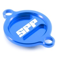 SPP Oil Filter Cover Various KTM Husqvarna 250-530 Blue