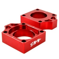 SPP Axle Block Various Honda 02-08 Red