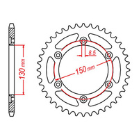 MTX 1244 Steel Rear Sprocket #428 (54T) (11-KY1-54)