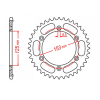 MTX 1258 Steel Rear Sprocket #428 (49T) (11-KRH-49)