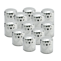 S&S 12 Pack Of Chrome 1999-'18 Hd Big Twins, 2017-'19 M8 & X-Wedge?? Oil Filter
