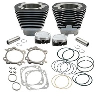 Cylinder Kit. 4.125" Bore. Black. 11 Fin