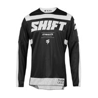 2019 Shift 3LACK Strike MX Jersey - Black White