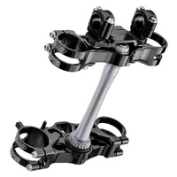 Talon Husqvarna Black Junior Adjustable Triple Clamp