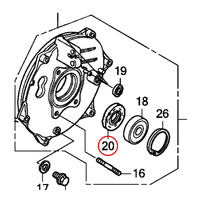 WMP Dust Seal - Honda Rear Brake Seal - 44x58x8