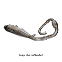 HGS Fantic Complete Titanium Carbon Exhaust System