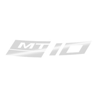 Yamaha MT-10 Rear Wheel Sticker - Silver (for MT-10/SP)
