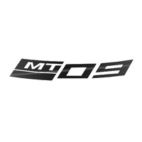 Yamaha Front Rim Sticker 'MT-09' - Black (for MT-09)