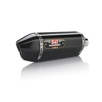 Yoshimura GSX-R600/750 11-24 R-77D Stainless Slip-On Exhaust, w/ Carbon Fiber Muffler