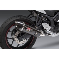 Yoshimura Yamaha YZR-R3 15-17 Race R-77 Full Exhaust (SS-CF-CF)