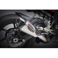 Yoshimura S1000RR 15-16 ALPHA T Slip-On Titanium Exhaust, w/ Titanium Muffler