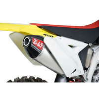 Yoshimura RM-Z450 08-17/RMX450Z 10-11 RS-4 Stainless Full Exhaust, w/ Aluminium Muffler