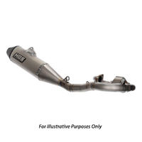 HGS Yamaha Complete Titanium Carbon Exhaust System WR 450 F 2024