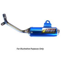 HGS Fantic 2 Stroke Round Silencer