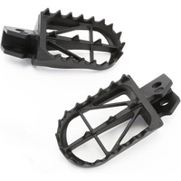 ZETA FOOTPEGS WIDE | DRZ400R/S/SM,RMX-250R/S,RM125/250'91-'02 | 50mm CrMo BLACK