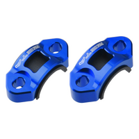 ZETA PERCH CLAMP SET - ROTATING | UNIVERSAL - BRAKE & CLUTCH SET | BLUE