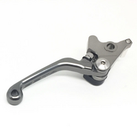 ZETA BRAKE LEVER PIVOT | KLX250/D-TRACKER-07,KDX250SR '92-,RMX250S-'95,TS125R/200R,DR250S | 3-Fin CNC