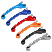 ZETA BRAKE LEVER PIVOT | REPLACEMENT LEVER | 3-Fin FORGED | RED