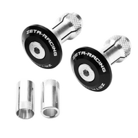 ZETA BAR END PLUGS ALLOY | 29mm | BLACK.