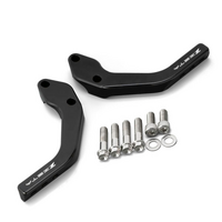 ZETA HANDGUARD BAR CLAMP MOUNTS | KTM/HQV '14-, GG '21- | BLACK
