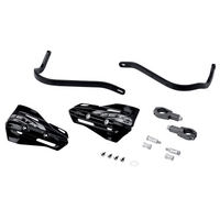 ZETA HANDGUARDS FULL + SHIELDS | ARMOUR XC KIT - TAPER BARS | BLACK/BLACK