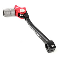 ZETA GEAR LEVER REVOLVER ADJUSTABLE | CRF125F, CRF70F, CRF50F | RED.